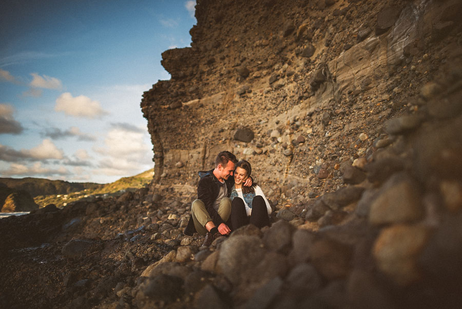 piha portrait session on the beach