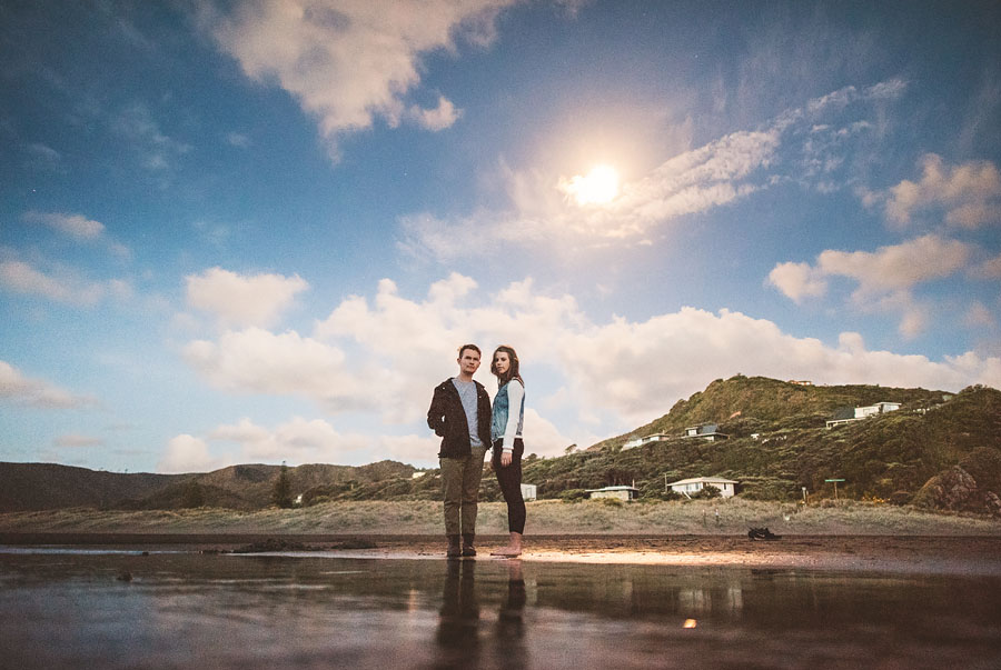 moon lit portraits in newzealand