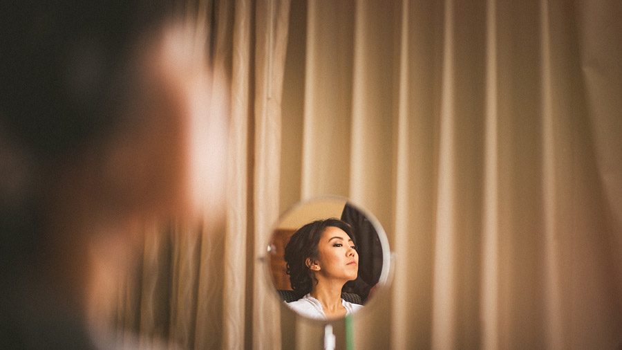 bride getting ready