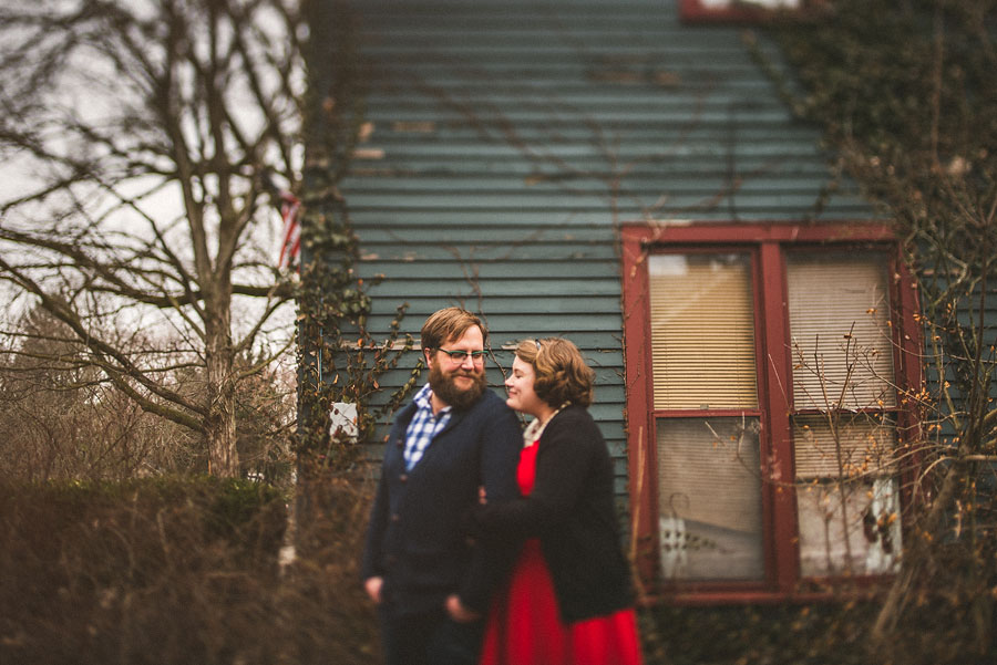 portrait of couple in indianapolis