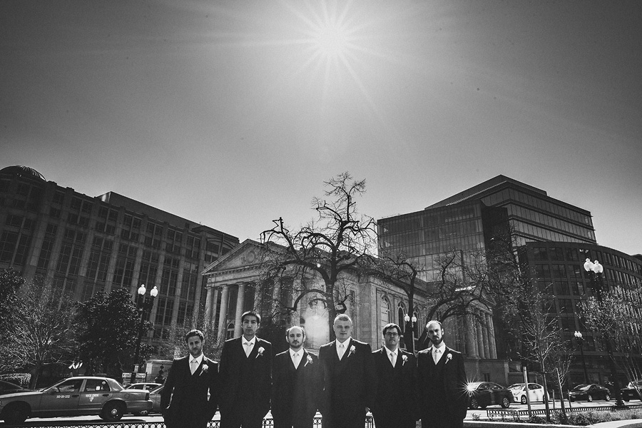 groom and groomsmen