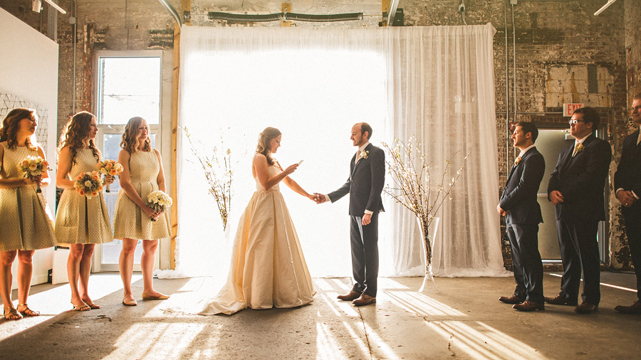 ceremony at longview gallery