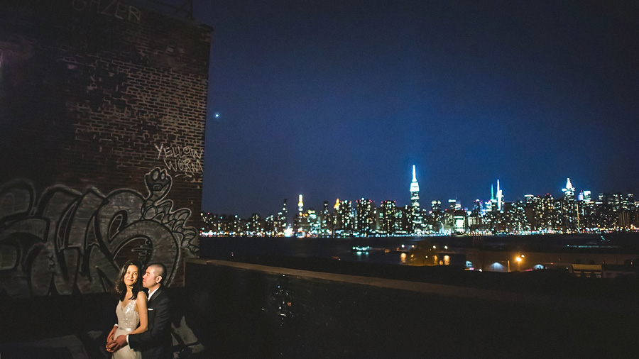 greenpoint loft wedding portraits