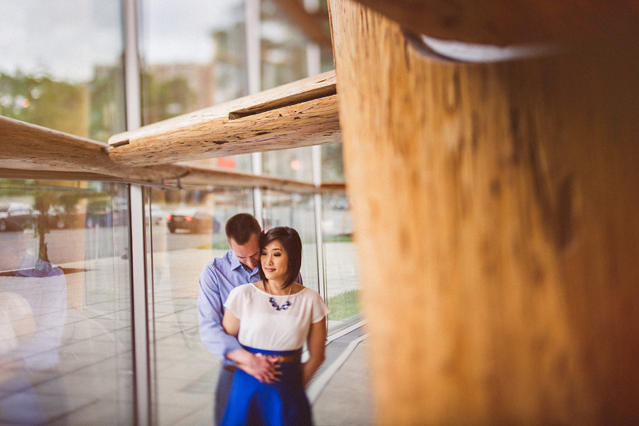 tilt shift engagment portraits