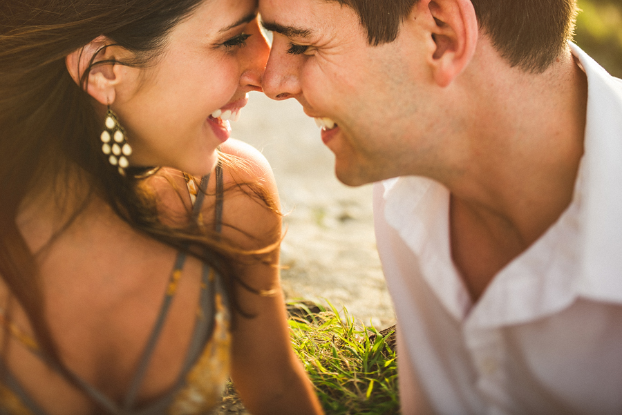 happy couple in love during photo session