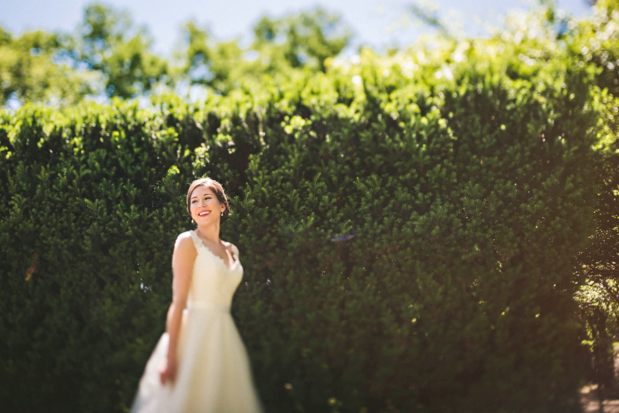 portrait of a bride