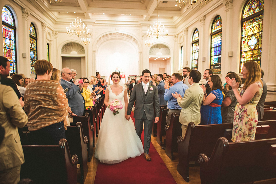 wedding ceremony exit