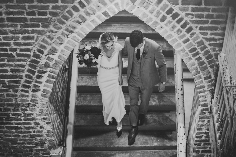 12 bride and groom exiting church