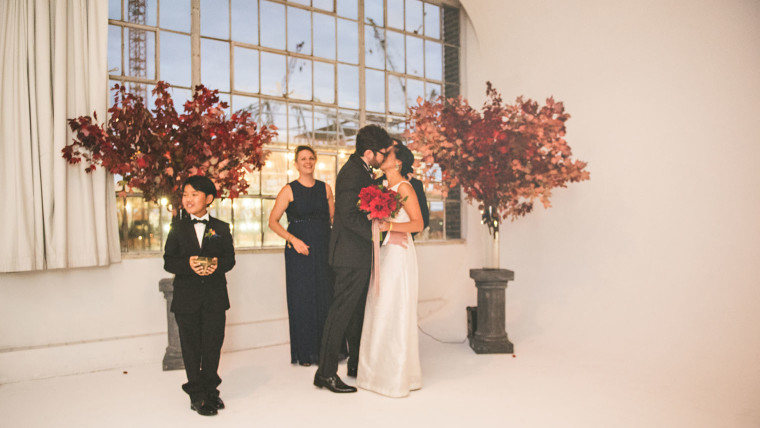 6 nyc sun west studio wedding