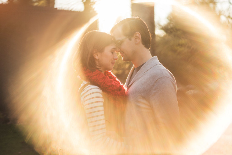 06 crazy huge falre from sun backlighting couple
