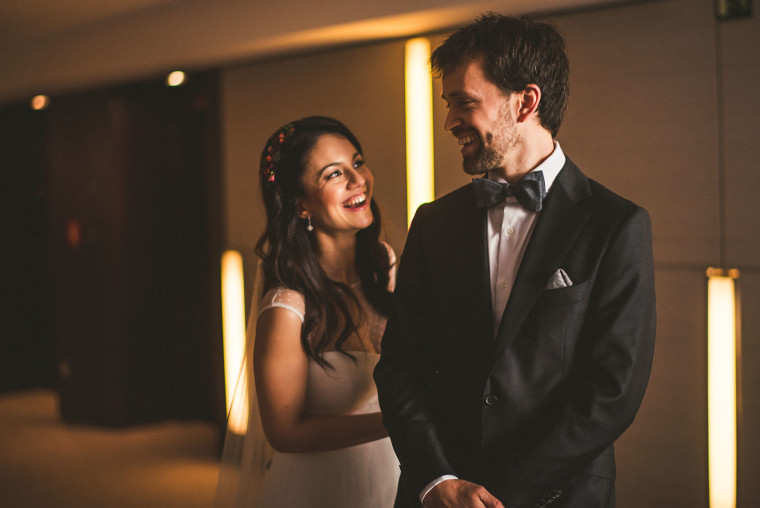 13 bride seeing groom for first time