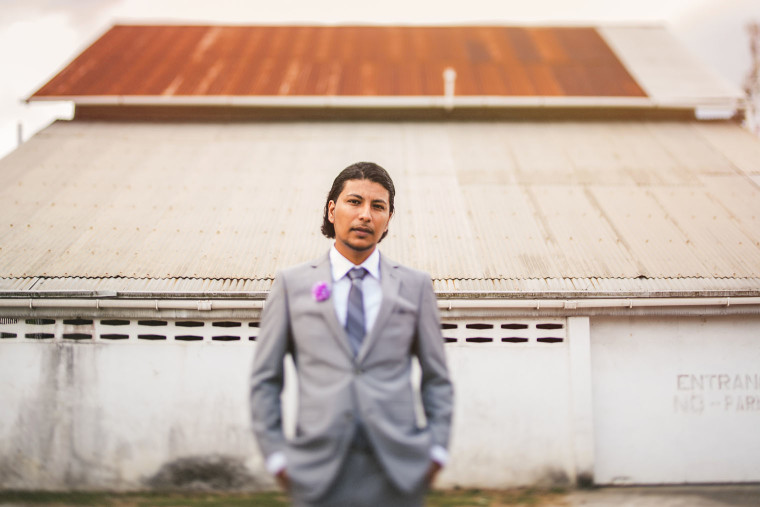 04 groom portrait tilt shift