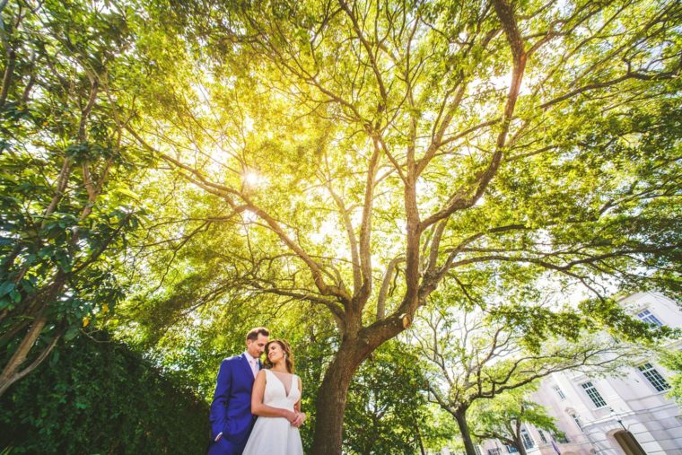 11 bride and grooom at canon green wedding