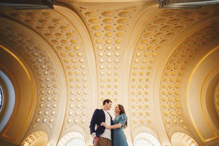 Ben + Kelly Union Station Engagement Session