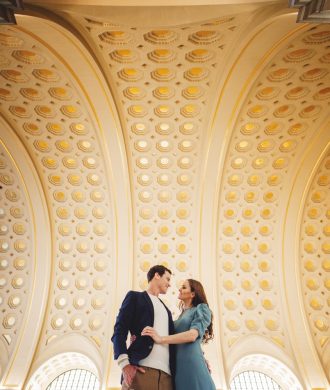 Ben + Kelly Union Station Engagement Session