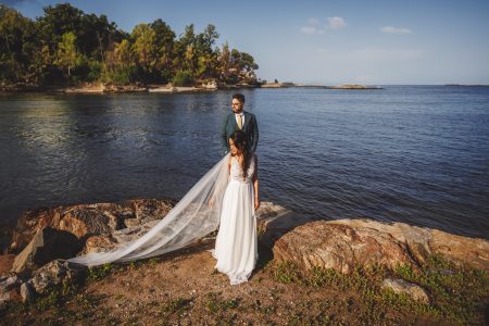 Mike + Anna Glen Island Harbour Club Wedding