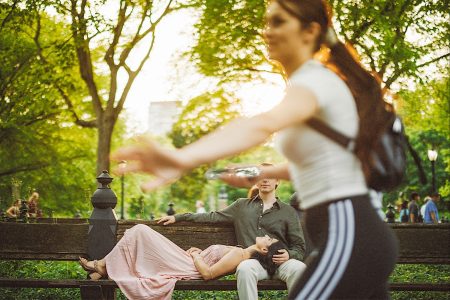 Tanvir + Henri // Central Park Engagement Session