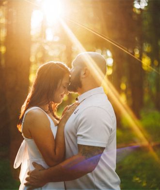A Relaxed Engagement Session at Piney River Run Park in Maryland