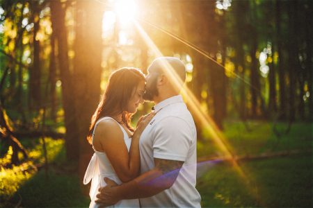 A Relaxed Engagement Session at Piney River Run Park in Maryland