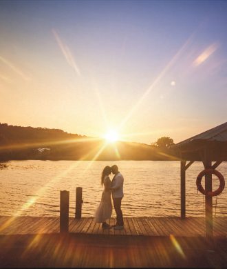 Ithaca New York Wedding at the Farmers Market and the Falls