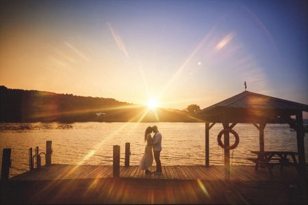 Ithaca New York Wedding at the Farmers Market and the Falls
