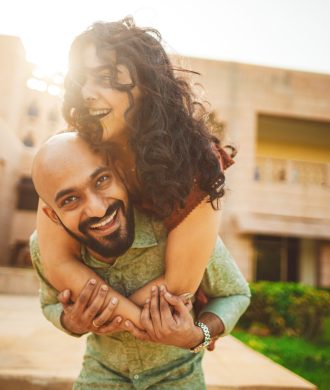 Naahushi + Sruthi <br>ISB Hyderabad Engagement at Dawn